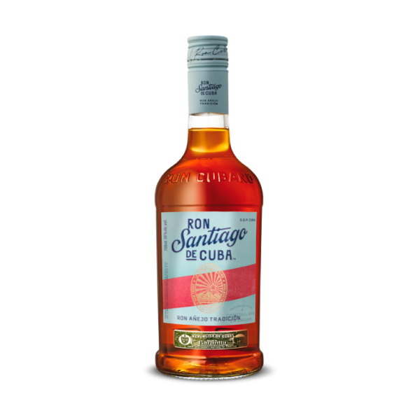 RON SANTIAGO DE CUBA AÑEJO TRADICION
